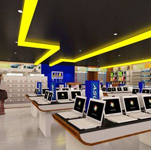 ร้านคอมพิวเตอร์ jib ออกแบบตกแต่งภายใน interior design